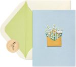 Papyrus Blank Card (With Love Flowers)